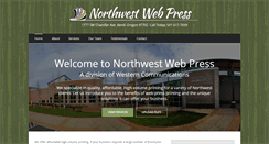 Desktop Screenshot of northwestwebpress.com